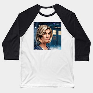 13th Doctor / I'm just a traveller Baseball T-Shirt